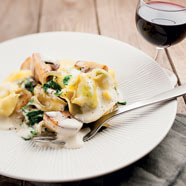 Spinach & ricotta tortellini